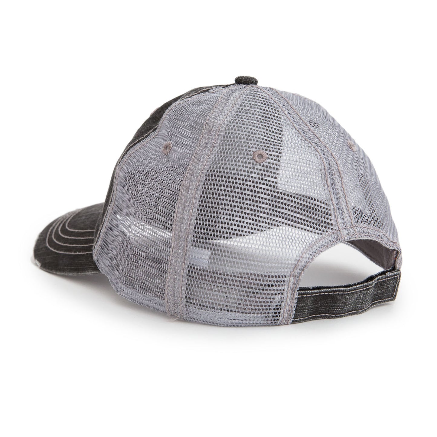 Distressed Spartan Logo Hat - Charcoal