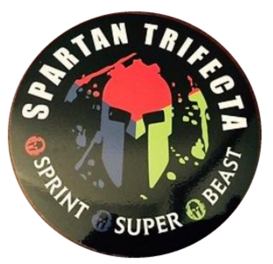 Spartan Race Trifecta Magnet