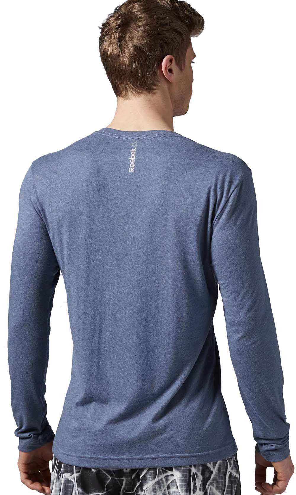 Reebok SPARTAN Race Tri-Blend Long Sleeve Graphic Tee - Men's