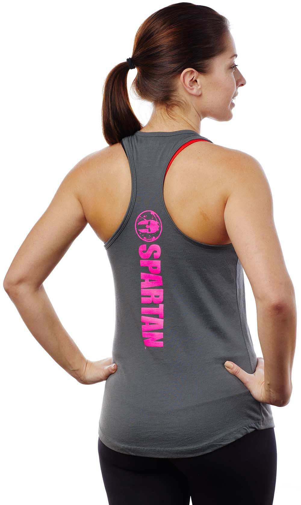 SPARTAN Bold Helmet Logo Tank - Women's