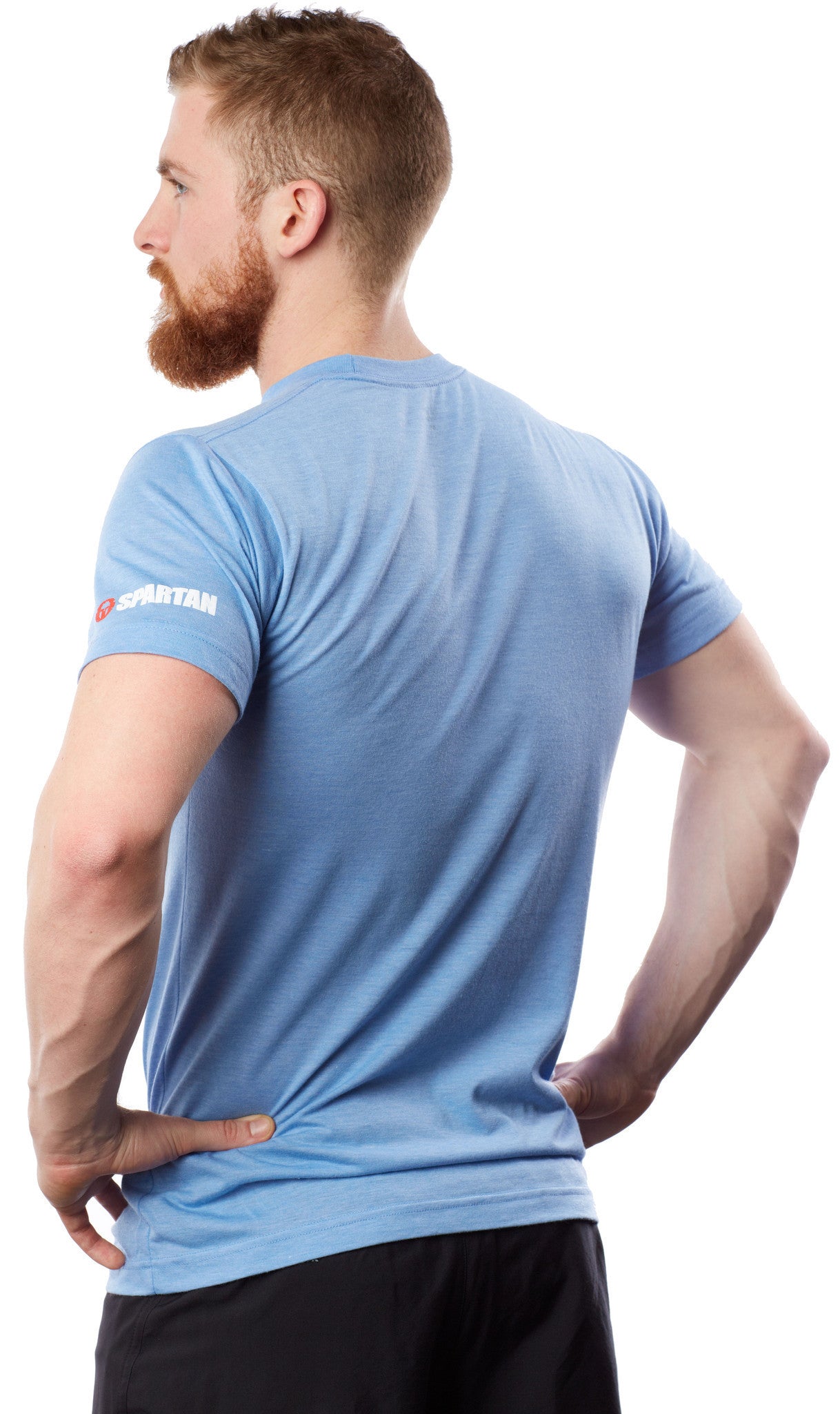 SPARTAN Helmet Bold Logo Tee - Men's