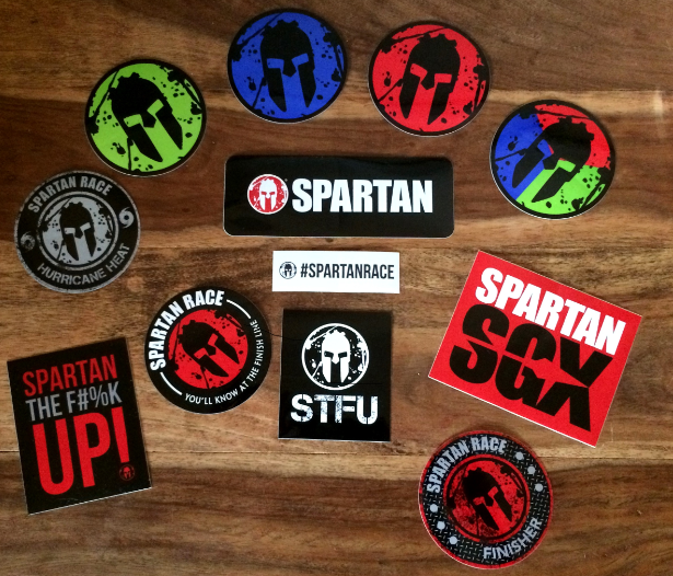 SPARTAN STFU Sticker Pack