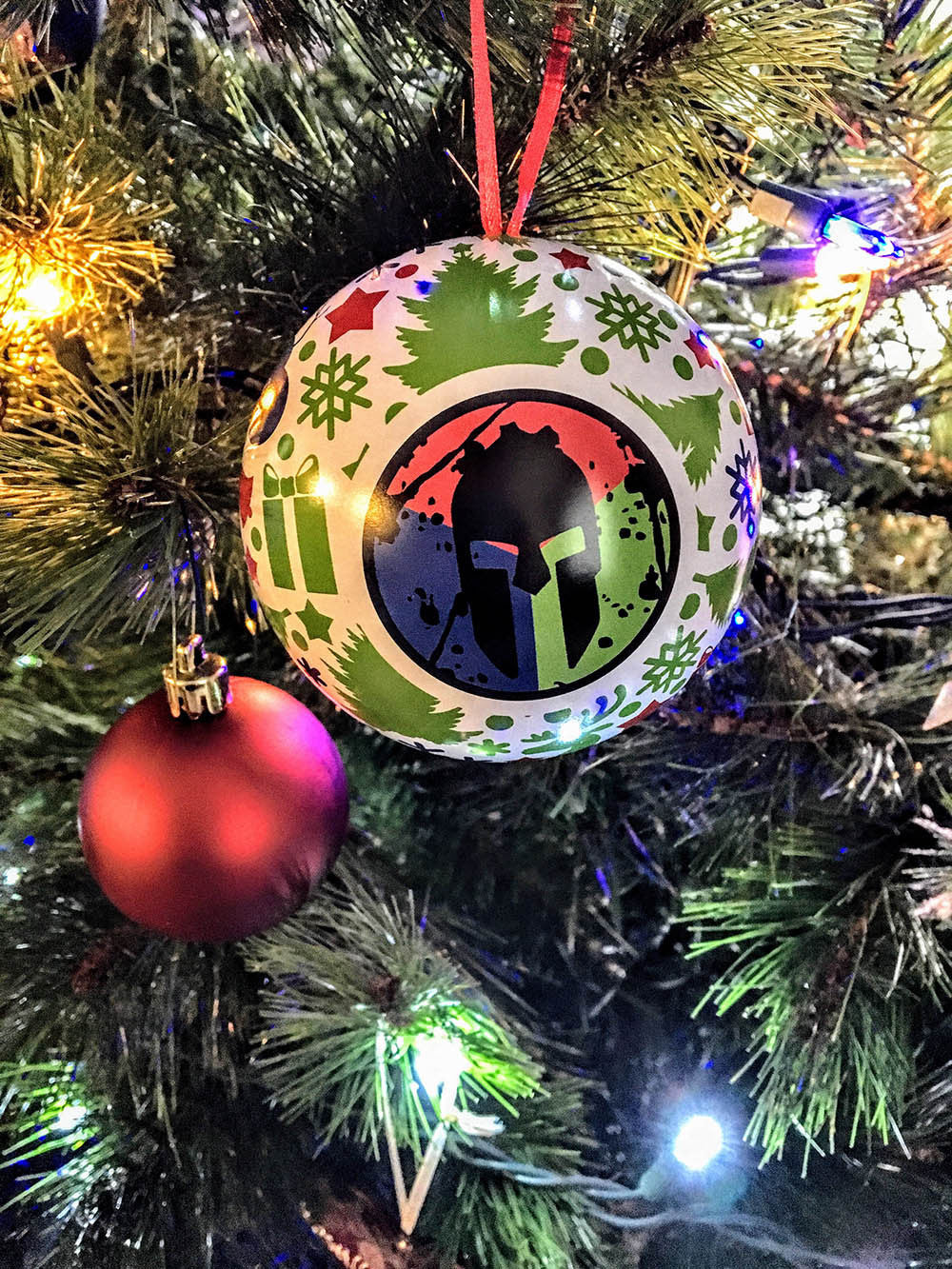 SPARTAN Holiday Trifecta Ornament