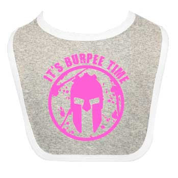 Burpee Time Bib - Gray