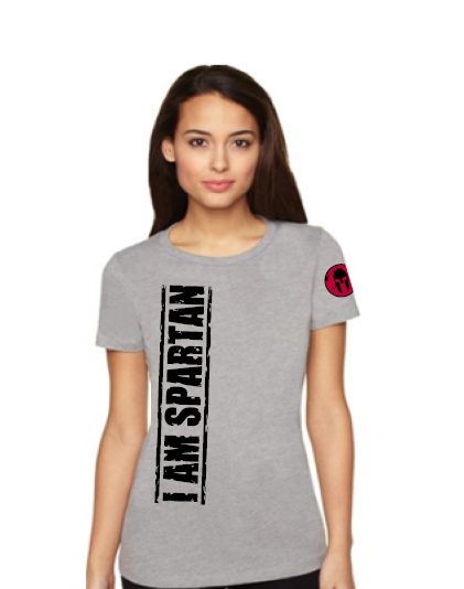 JUNIOR I AM SPARTAN TEE