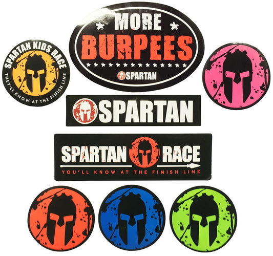 SPARTAN Burpees Sticker Pack