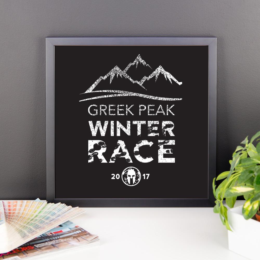 SPARTAN Greek Peak 2017 Official Venue Poster