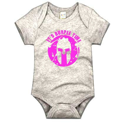 It's Burpee Time - Onesie - Gray