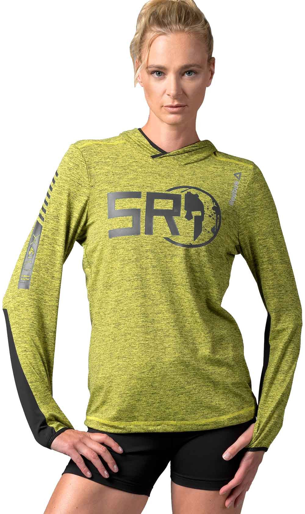 Reebok SPARTAN Race SR Long Sleeve Hooded Tee - Women's