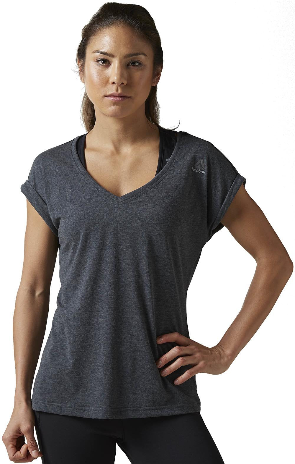 Reebok SPARTAN Race V-neck Tee - Women's