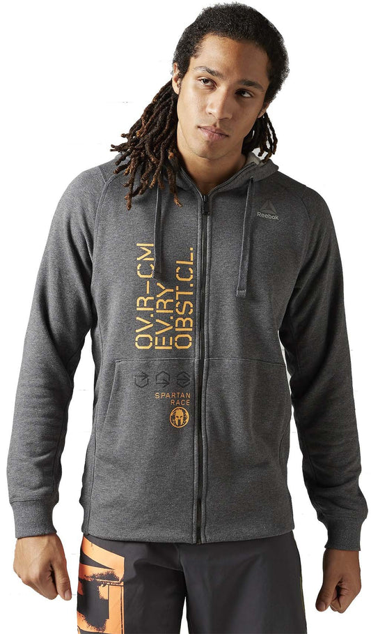 Reebok SPARTAN Race Full Zip Hoodie - Men's