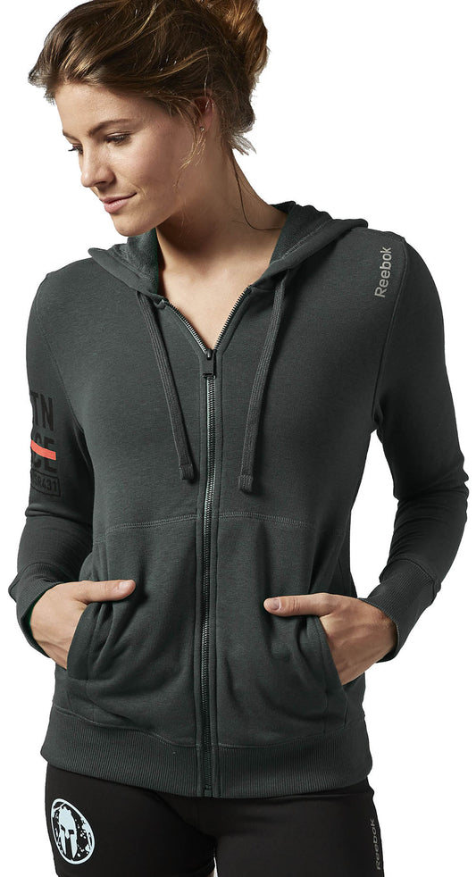 Reebok SPARTAN Race Performance Full Zip Hoodie - Women's