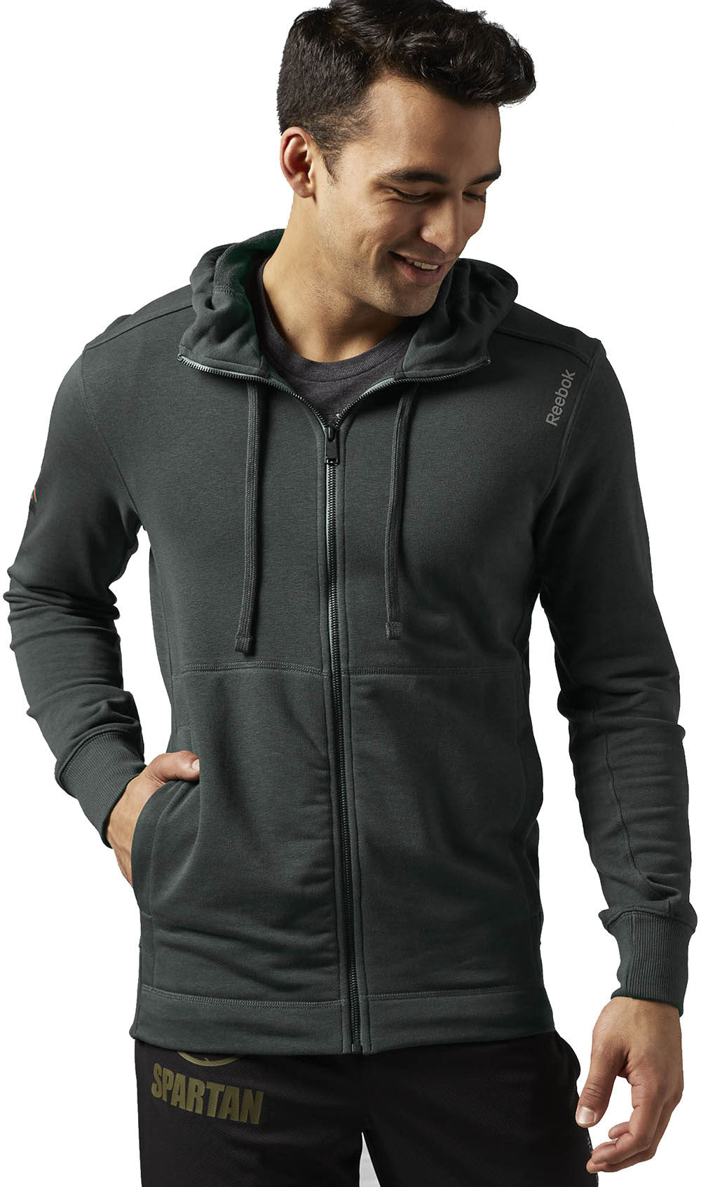 Reebok SPARTAN Race Performance Full Zip Hoodie - Men's