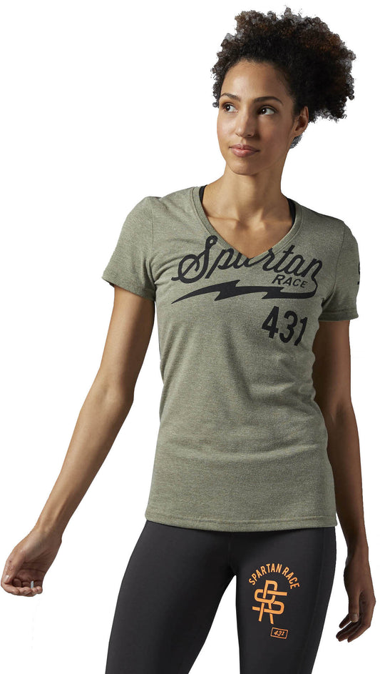 Reebok SPARTAN Race 431 Logo Tee - Women's