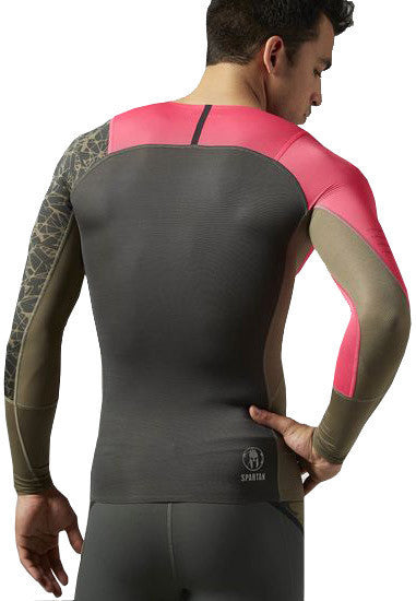 Reebok SPARTAN Race Compression Long Sleeve Top - Men's