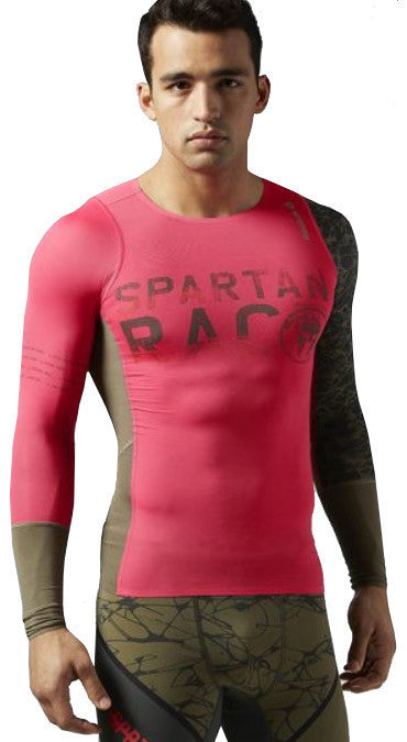 Reebok SPARTAN Race Compression Long Sleeve Top - Men's