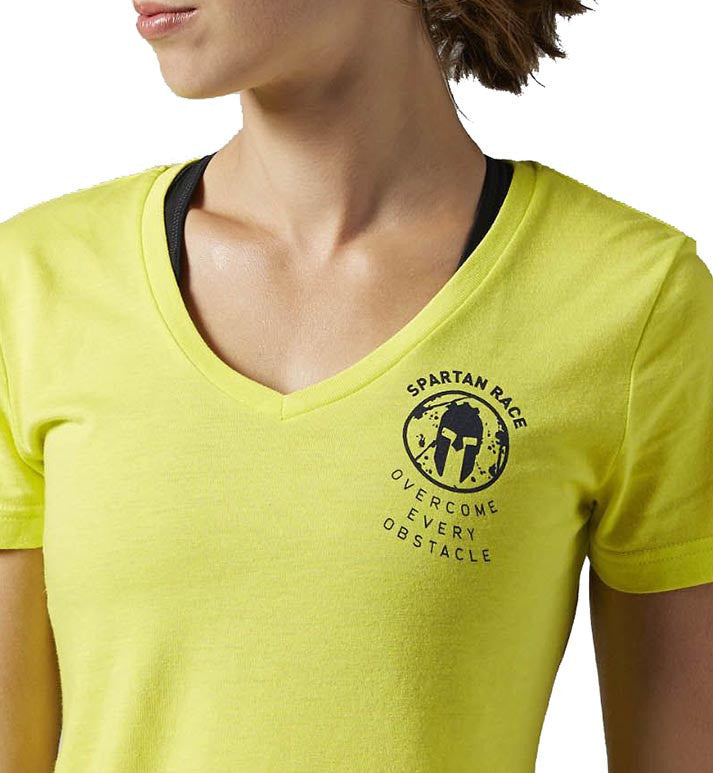 Reebok SPARTAN Race Tri-Blend VNeck Tee - Women's