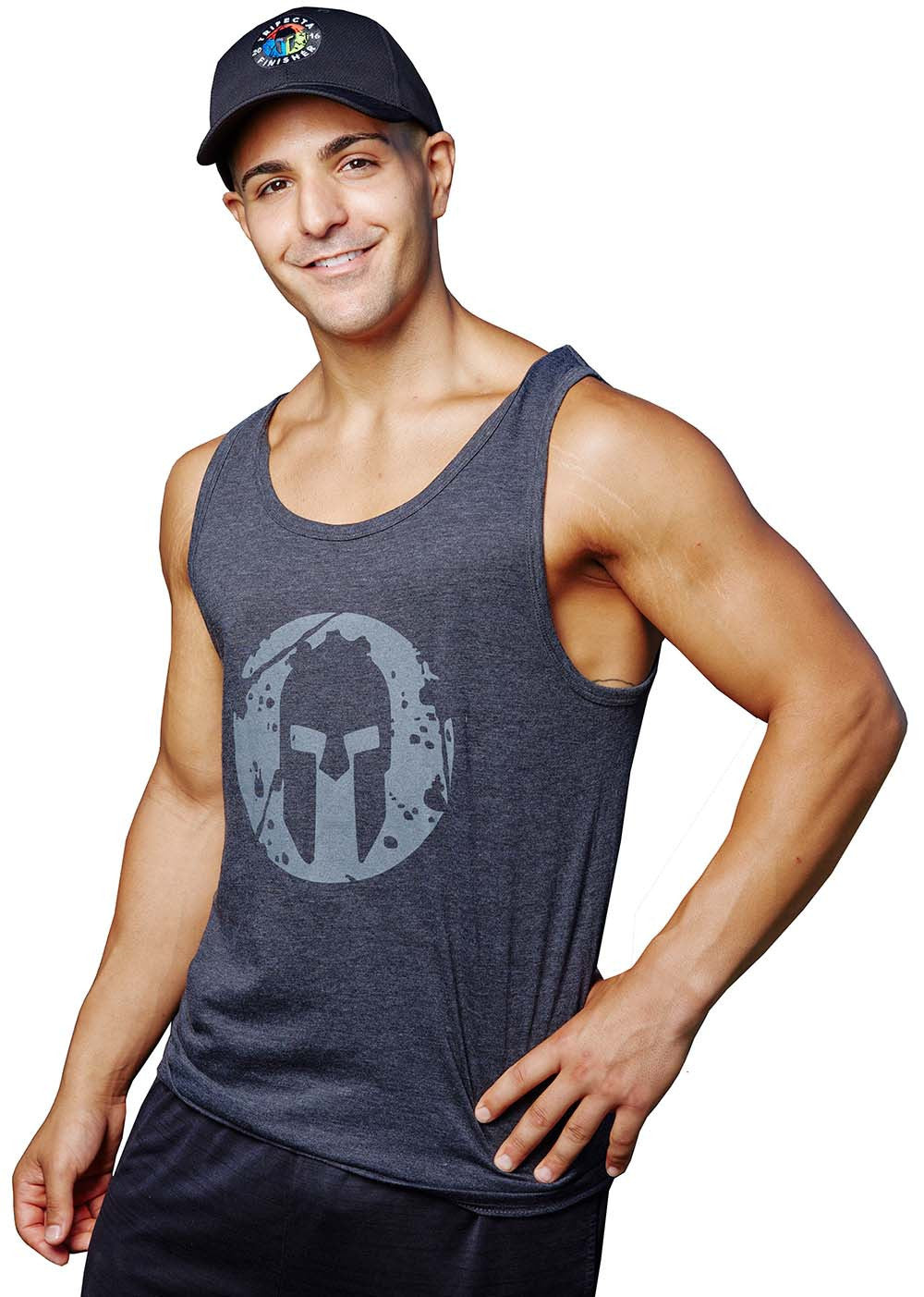 SPARTAN Bold Helmet Logo Tank - Men's