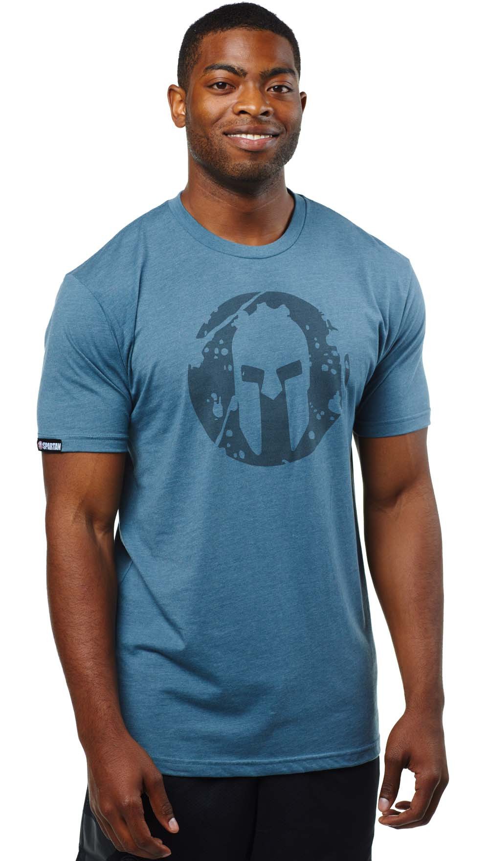 SPARTAN Bold Helmet Logo Tee - Men's