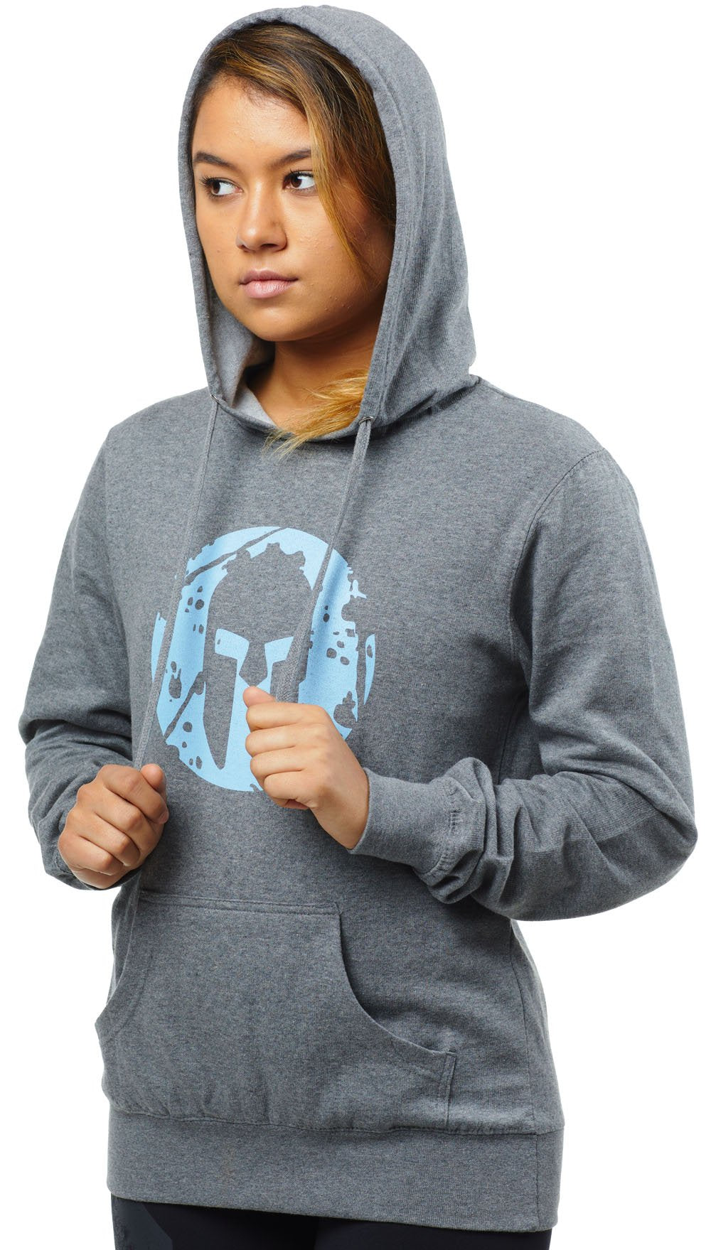 SPARTAN Bold Helmet Logo Hoodie - Women's