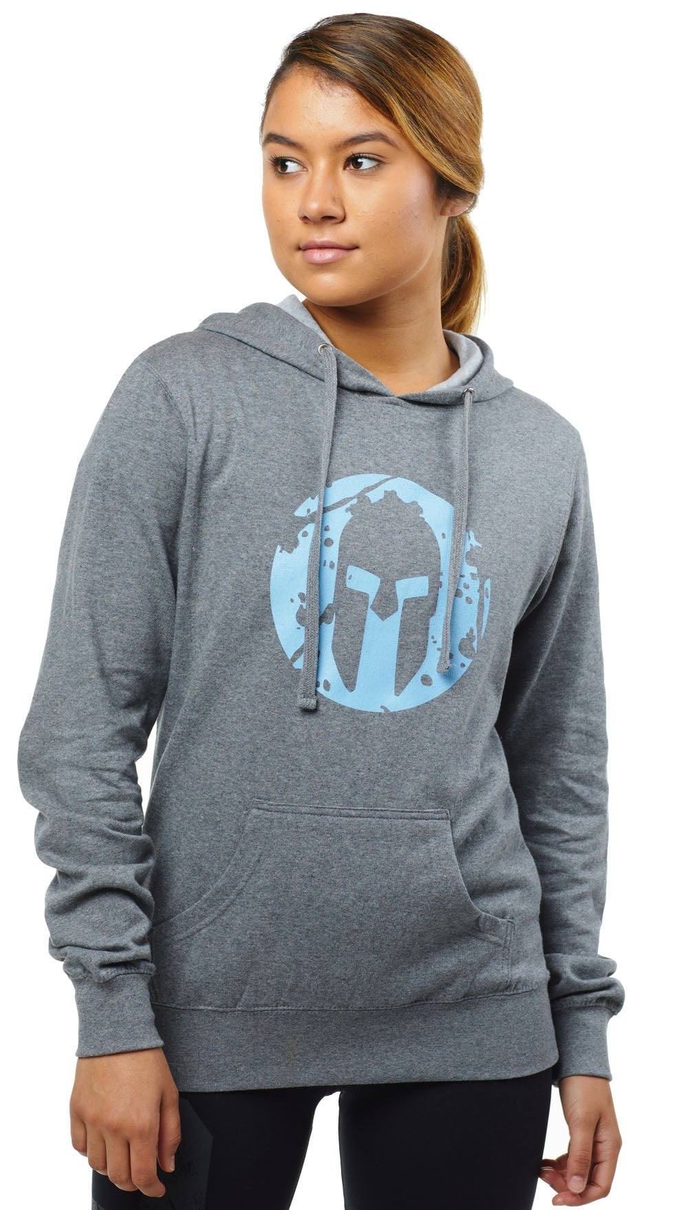SPARTAN Bold Helmet Logo Hoodie - Women's