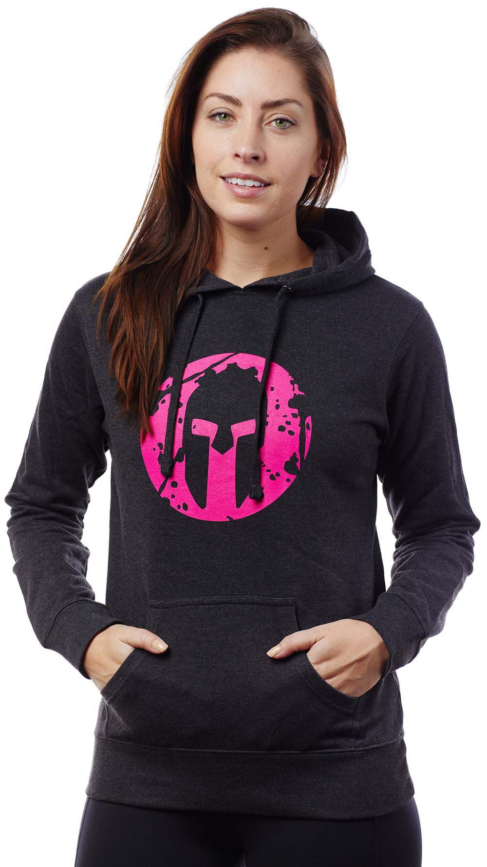 SPARTAN Bold Helmet Logo Hoodie - Women's