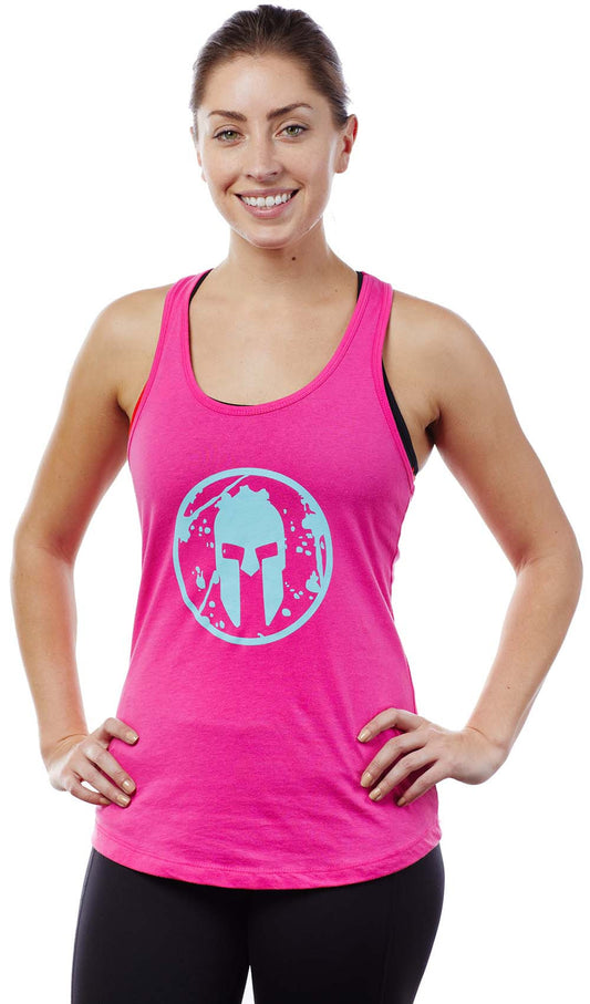 SPARTAN Bold Helmet Logo Tank - Women's