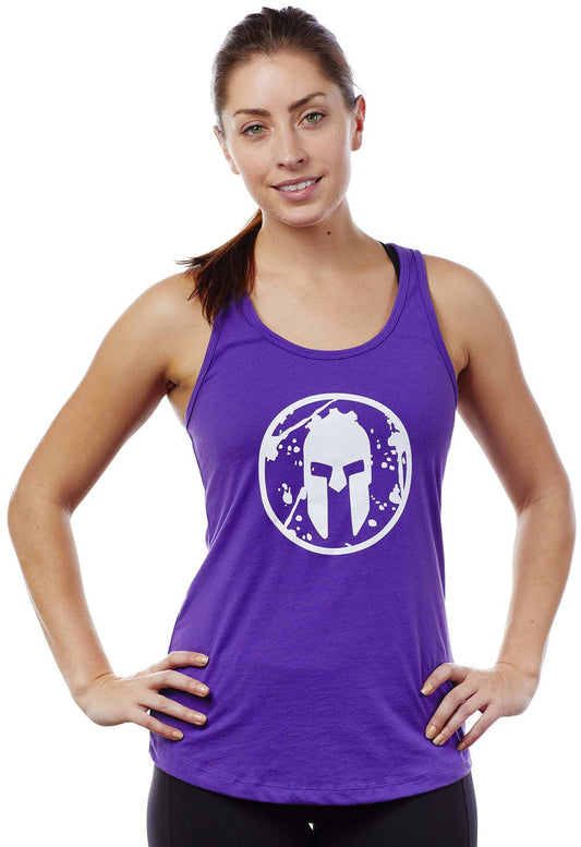 SPARTAN Bold Helmet Logo Tank - Women's