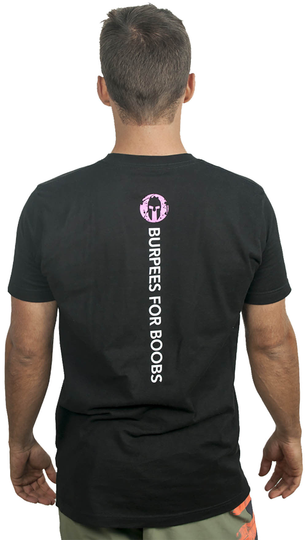 SPARTAN Stand Strong Burpees for Boobs Tee - Men's