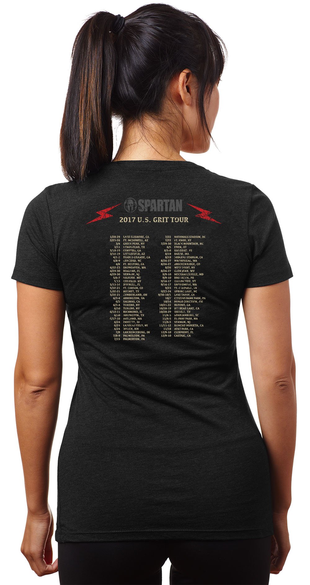 SPARTAN 2017 Grit Tour Official Tee - Women's