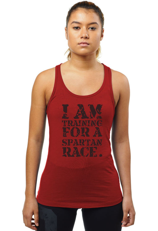 SPARTAN I Am Training for a SPARTAN Race Tech Tank - Women's
