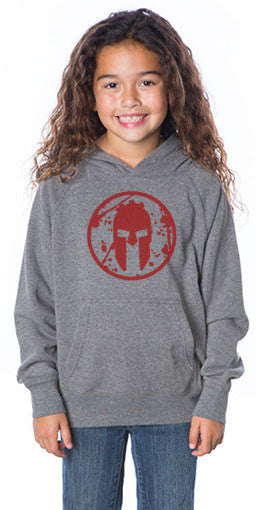 SPARTAN Helmet Bold Logo Hoodie - Youth