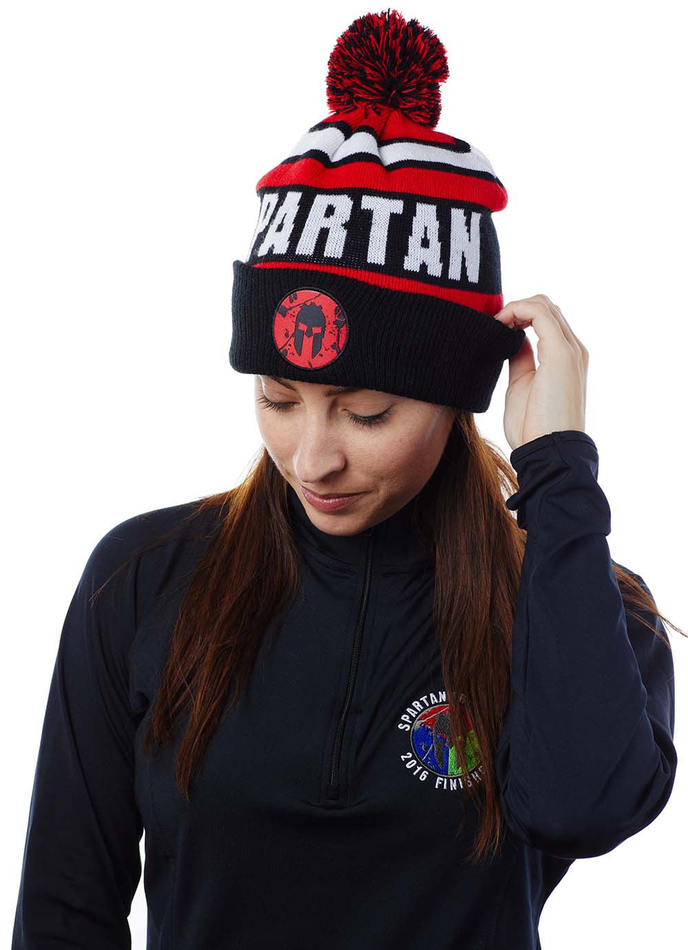 SPARTAN Knit Pom Pom Beanie - Unisex