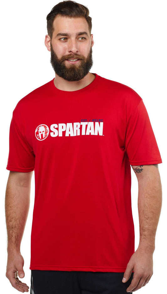 SPARTAN Performance Classic Logo Tee - Men's