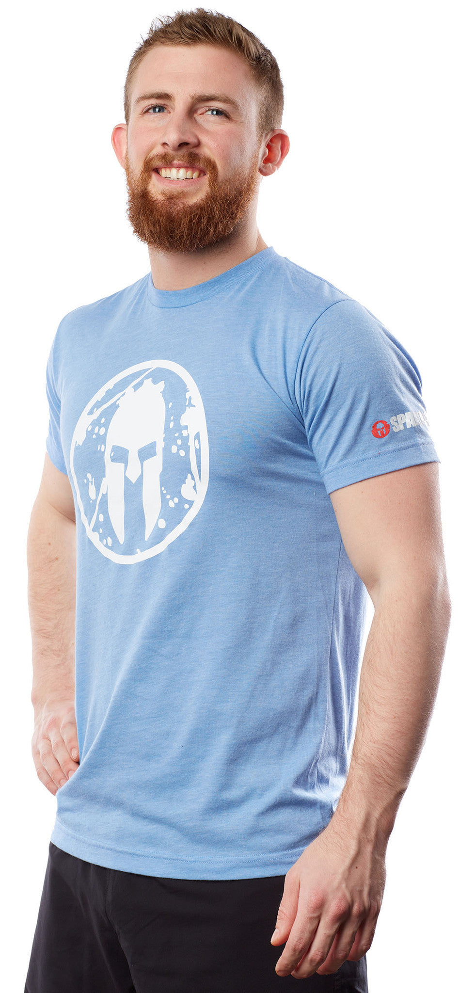 SPARTAN Helmet Bold Logo Tee - Men's