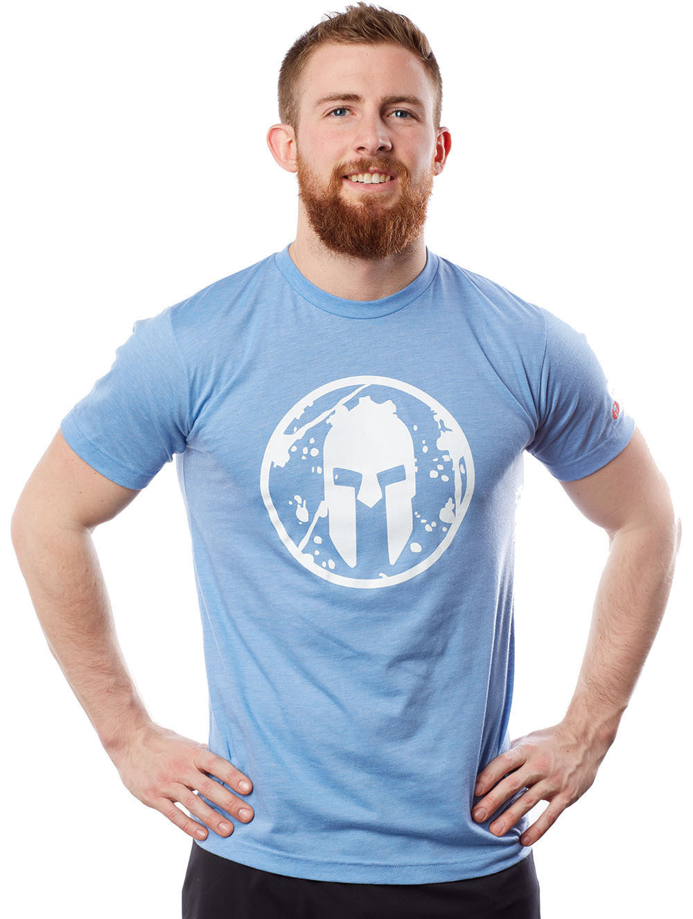 SPARTAN Helmet Bold Logo Tee - Men's