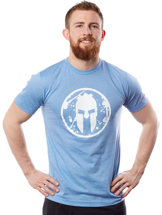 SPARTAN Helmet Bold Logo Tee - Men's