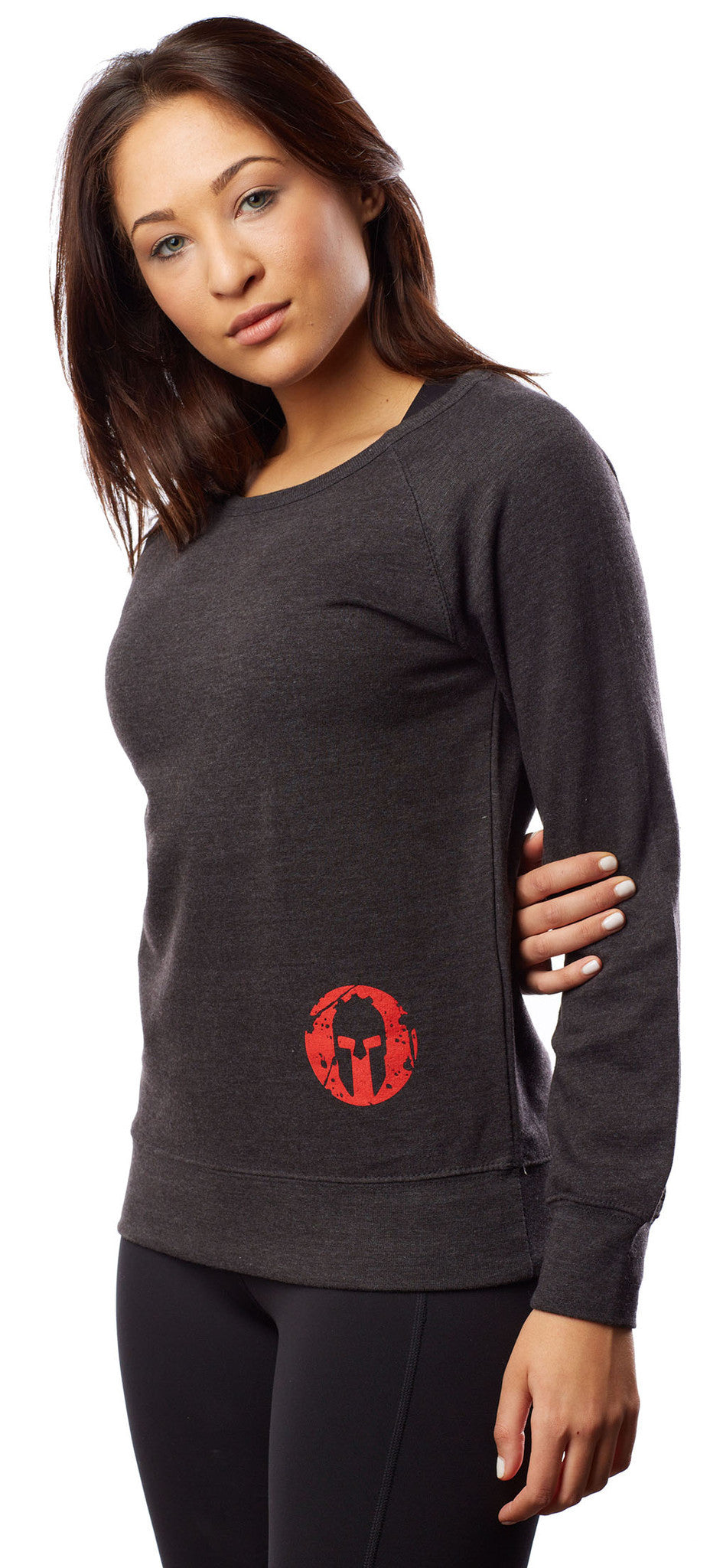 Spartan Just Warming Up Crew Sweatshirt - Women's