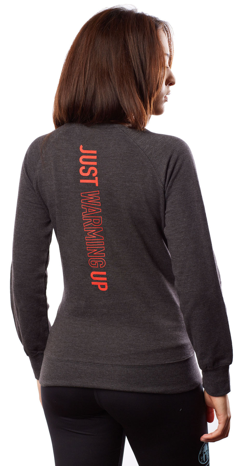 Spartan Just Warming Up Crew Sweatshirt - Women's