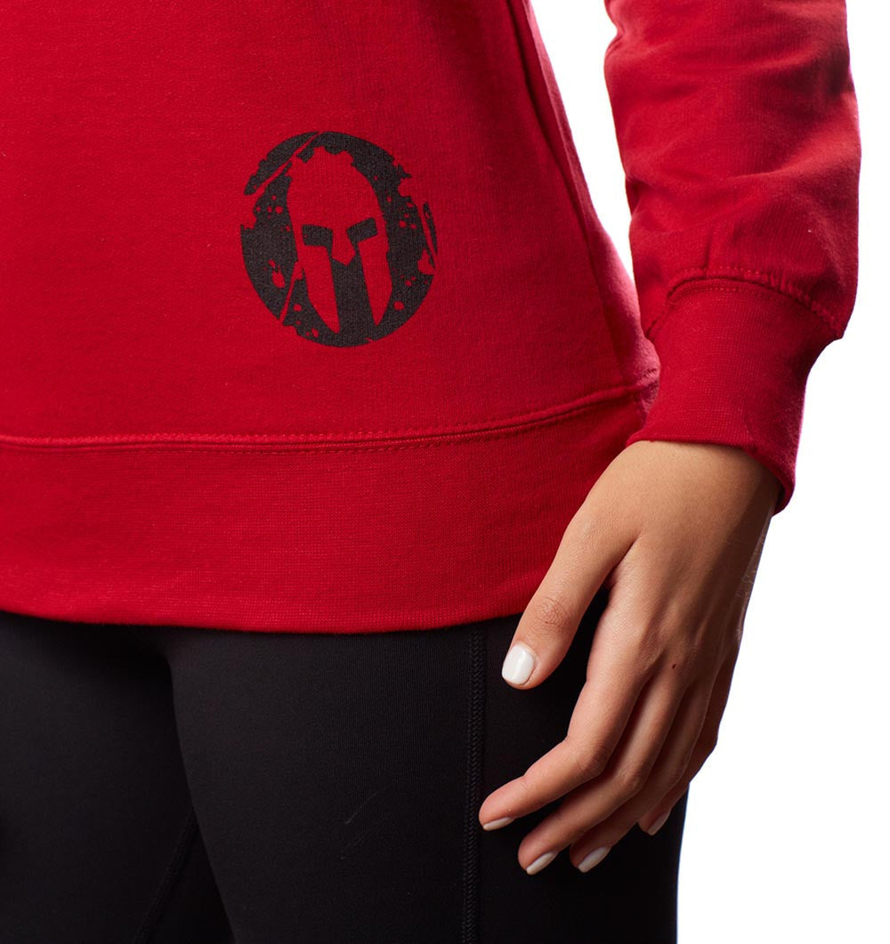 Spartan Just Warming Up Crew Sweatshirt - Women's