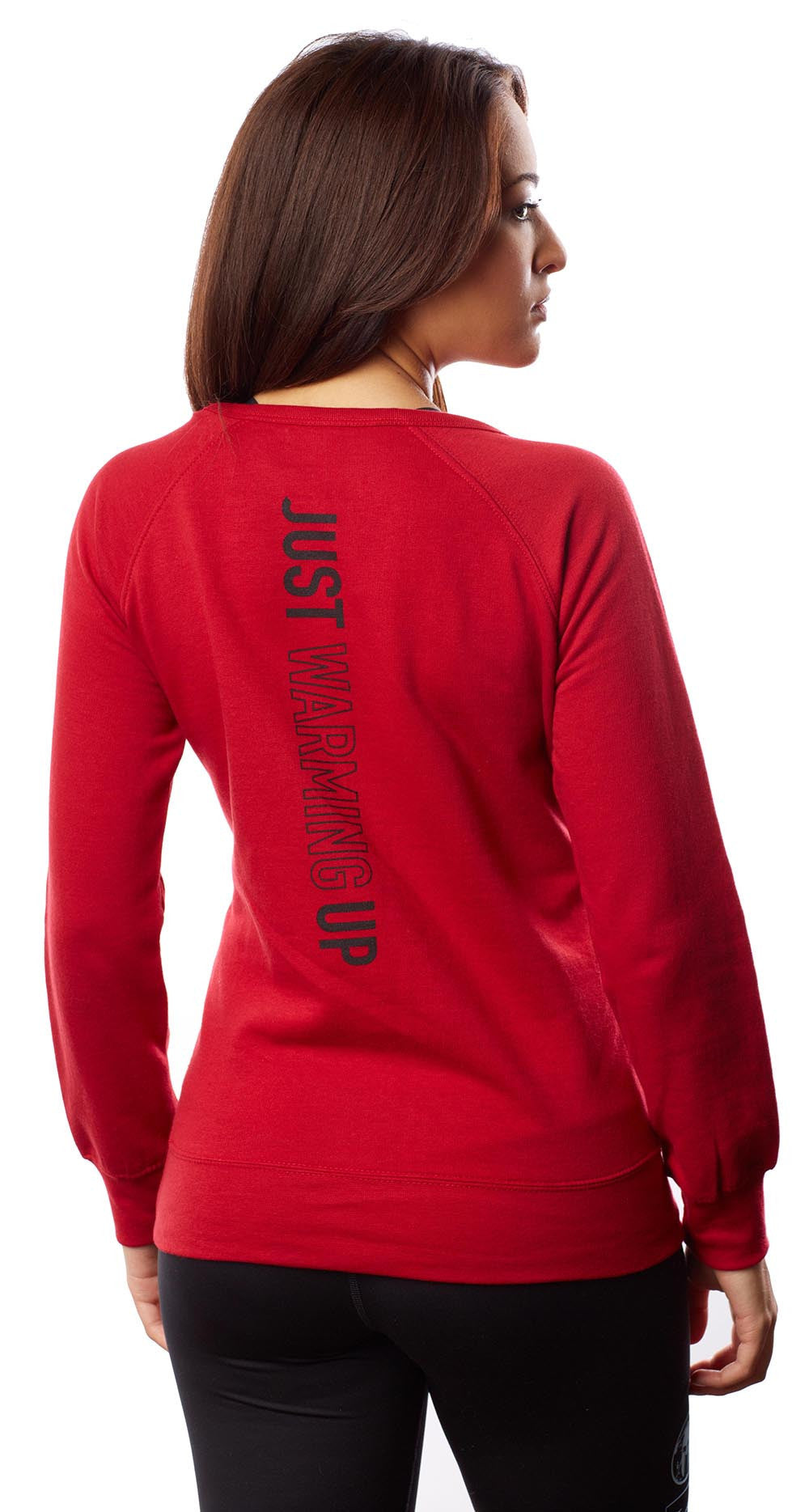 Spartan Just Warming Up Crew Sweatshirt - Women's