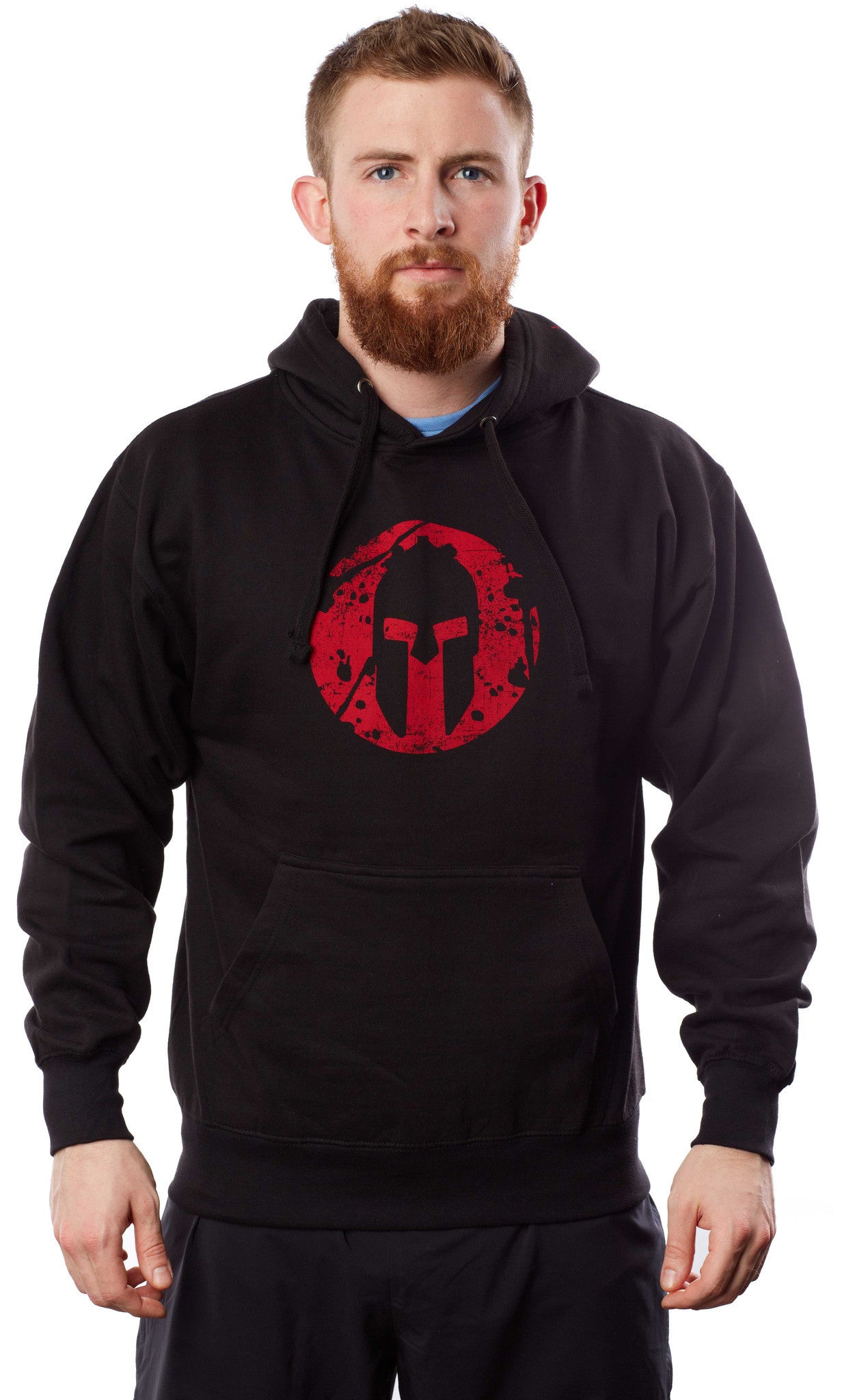 SPARTAN Bold Helmet Logo Hoodie - Men's