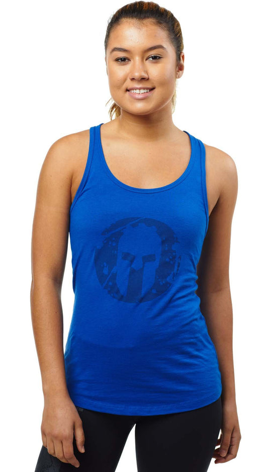 SPARTAN Helmet Logo Tank - Women's