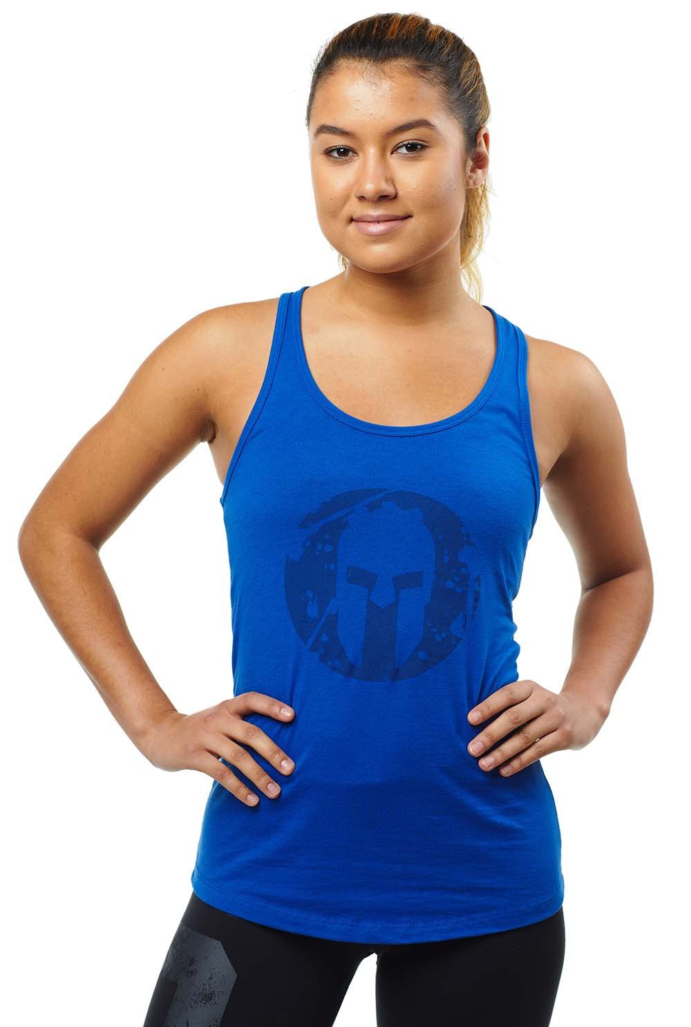 SPARTAN Helmet Logo Tank - Women's