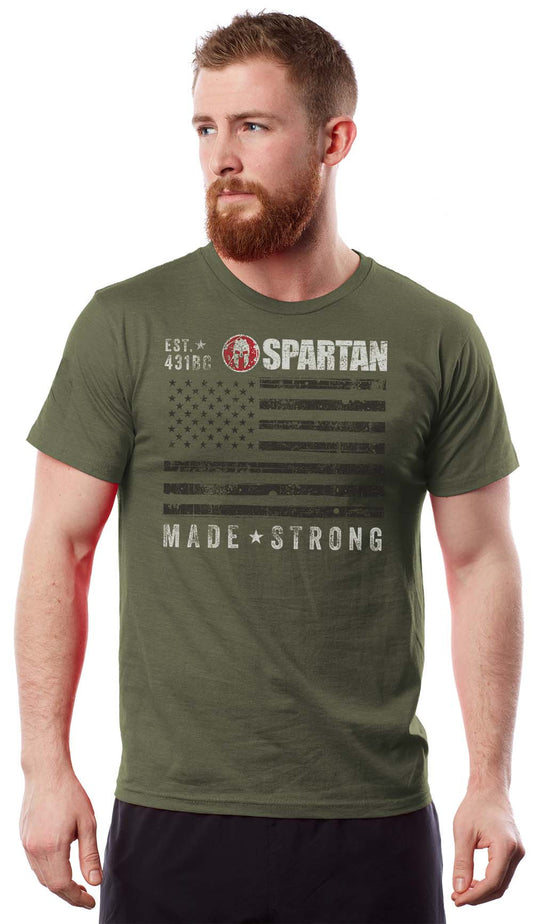 SPARTAN Strong Flag Tee - Men's