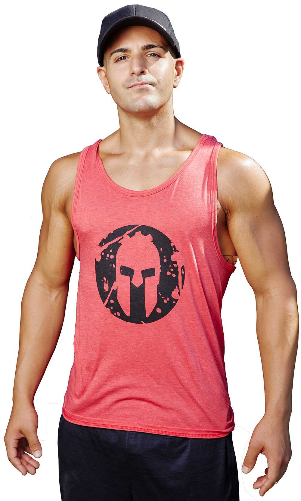 SPARTAN Bold Helmet Logo Tank - Men's