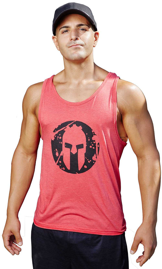 SPARTAN Bold Helmet Logo Tank - Men's