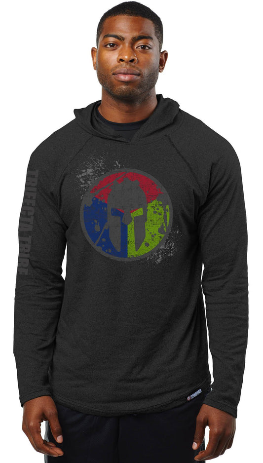 SPARTAN Trifecta Tribe L/S Hooded Tee - Men's