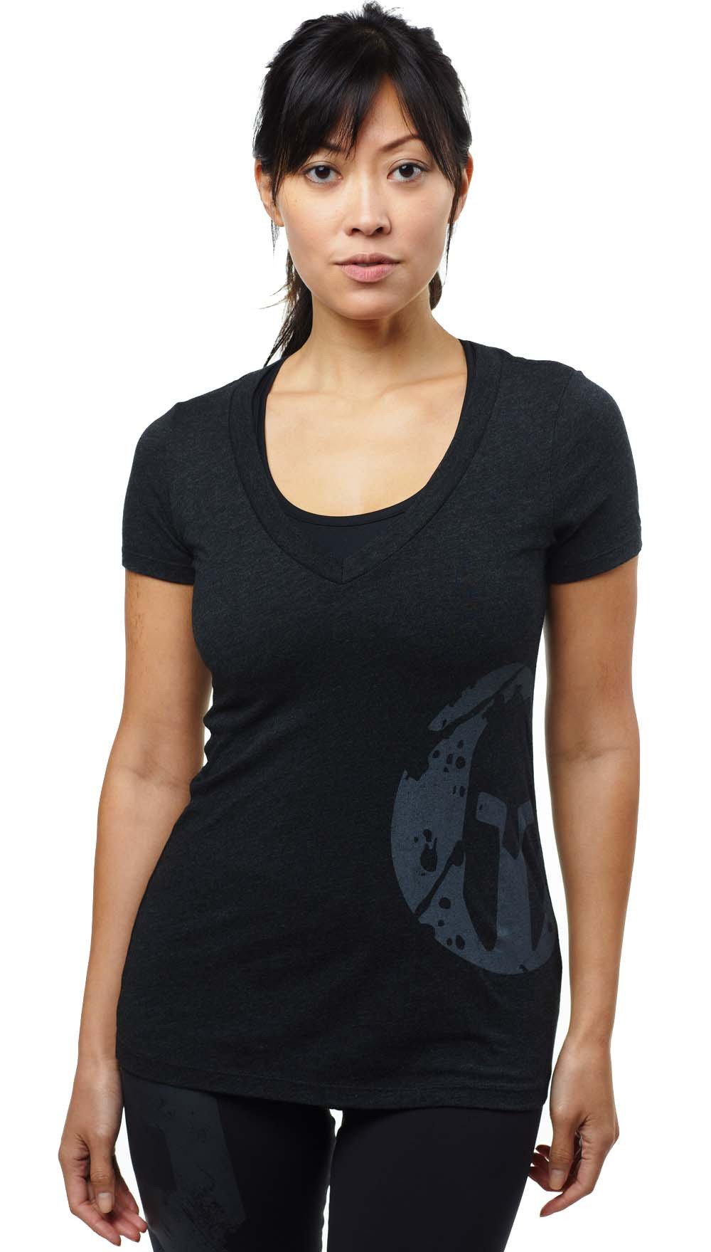 Reebok SPARTAN Race Logo Tee Vneck - Women's